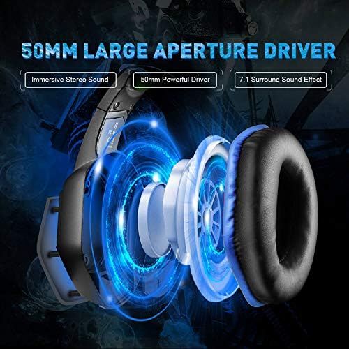  [아마존베스트]EKSA E1000 USB Gaming Headset, PC Headphones.