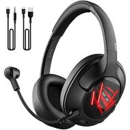 [아마존베스트]EKSA E3 PC Headset fuer PS4 Xbox One, Gaming headset USB Gaming Kopfhoerer Virtual 7.1Surround Sound + 3,5 mm Audiokabel mit abnehmbares Noise Cancelling Mikrofon, fuer Laptop, Mac, C