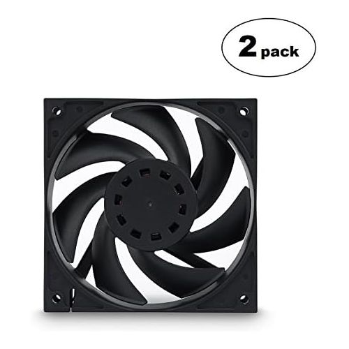  EKWB EK-Vardar EVO 120ER PWM 120mm Fan, 2200 RPM, Black, 2-Pack