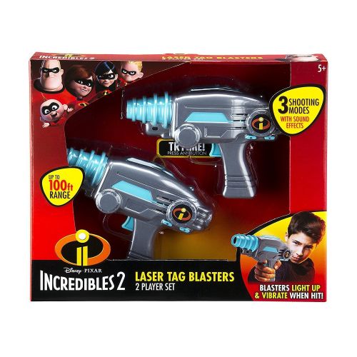  EKids eKids Incredibles 2 Laser Tag Blasters Lights Up & Vibrates When Hit