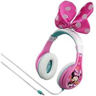 EKids Minnie Mouse Headphones for Kids with Built in Volume Limiting Feature for Kid Friendly Safe Listening