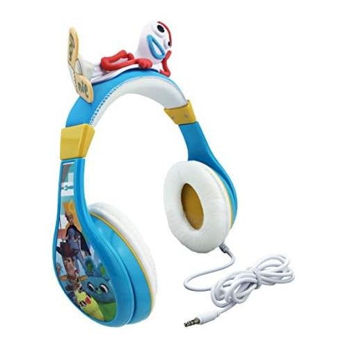  [아마존베스트]EKids Kids Headphones for Kids Toy Story 4 Forky Adjustable Stereo Tangle-Free 3.5mm Jack Wired Cord Over Ear Headset for Children Parental Volume Control Kid Friendly Safe Perfect for S