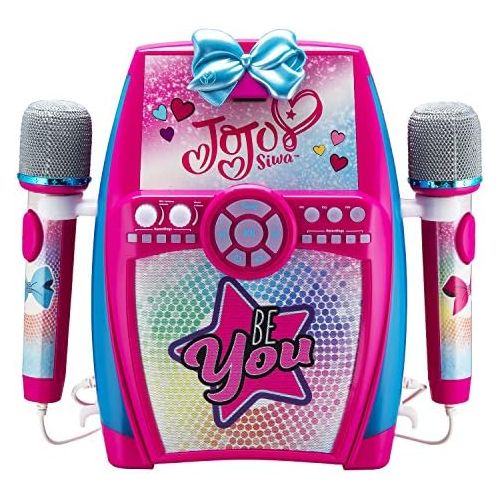  [아마존베스트]EKids eKids Jojo Siwa Bow Digital Recording Studio with Dual Microphones - Record, Sing, and Create