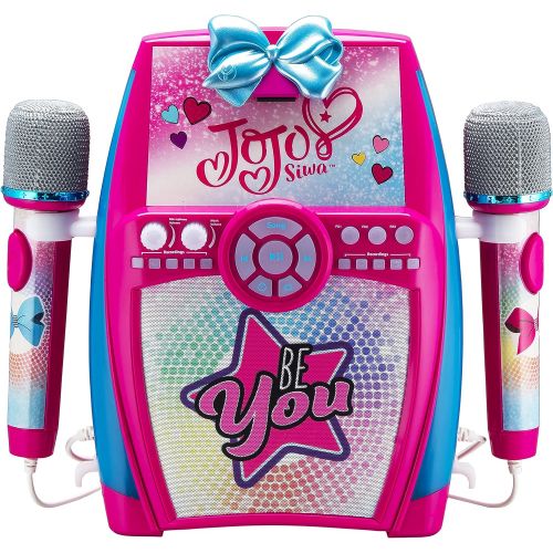  [아마존베스트]EKids eKids Jojo Siwa Bow Digital Recording Studio with Dual Microphones - Record, Sing, and Create