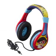 EKids Ryans World Kids Headphones, Adjustable Headband, Stereo Sound, 3.5Mm Jack, Wired Headphones for Kids, Tangle-Free, Volume Control, Foldable, Childrens Headphones Over Ear for Scho