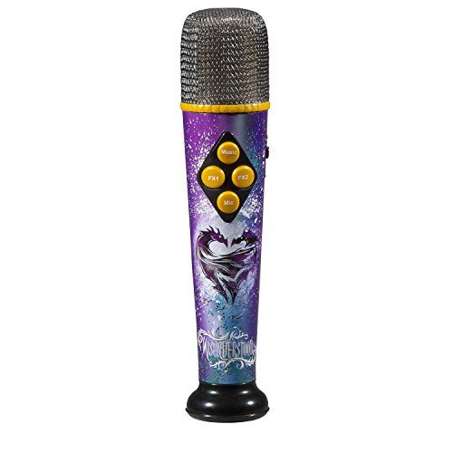  EKids NEW Disney Descendants 2 Microphone With Built In Hit Song Ways to be Wicked PLUS MP3 Input For Your Own Playlist And Karaoke!