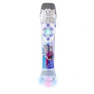 eKids Disney Frozen Karaoke Microphone with Bluetooth Speaker, Wireless Microphone Connects to Disney Songs Via EZ Link Feature, for Fans of Frozen Toys for Girls