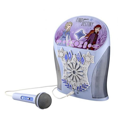  eKids Disney Princess Karaoke Machine, Easily Access Disney Playlists with New EZ Link Feature