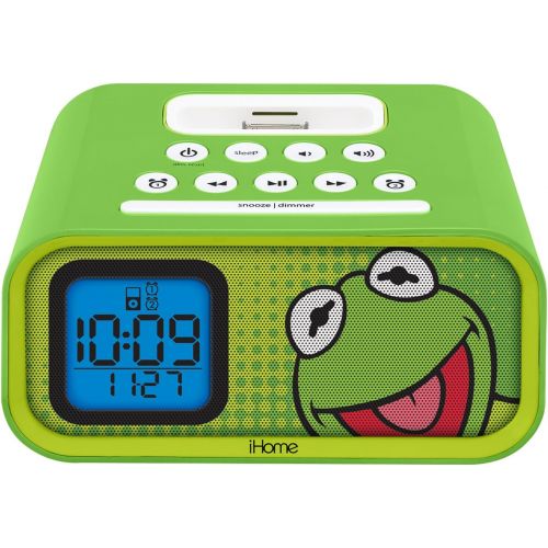  EKids Iron Man Dual Alarm Clock and 30 pin iPod Speaker Dock (MR-H22)