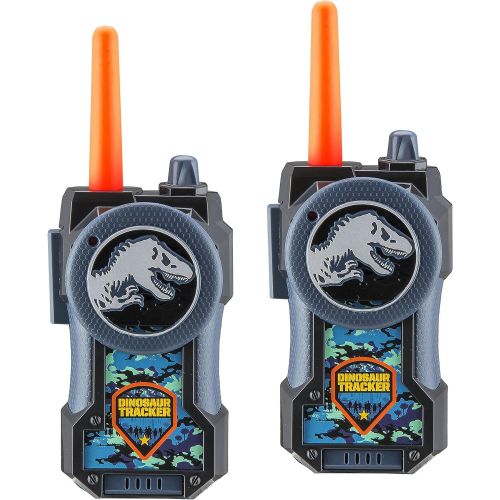  EKids Jurassic World Fallen Kingdom FRS Walkie Talkies for Kids Long Range Static Free