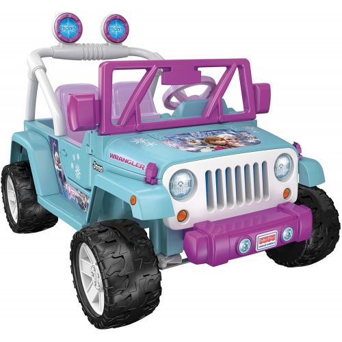  EKids Power Wheels Disney Frozen Jeep Wrangler