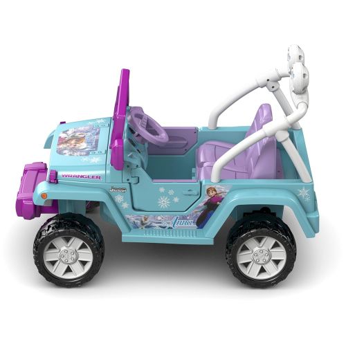  EKids Power Wheels Disney Frozen Jeep Wrangler