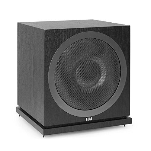  ELAC Debut 2.0 SUB3010 400 Watt Powered Subwoofer, Black