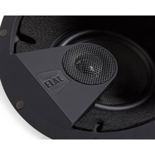  [아마존베스트]Elac - Debut IC-DT61-W Custom in-Ceiling Home Theater Speaker (Ea) Black