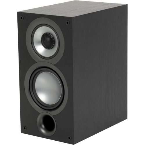  ELAC Uni-Fi 2.0 UB52 Bookshelf Speakers (Pair), Black (UB52-BK)