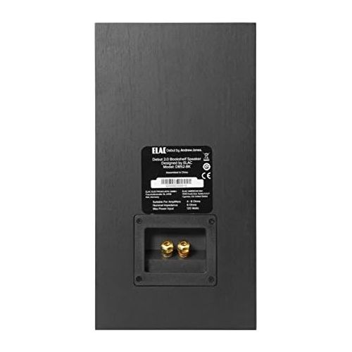  [아마존베스트]-Service-Informationen ELAC Debut B5.2 Shelf Speaker Black Decoration