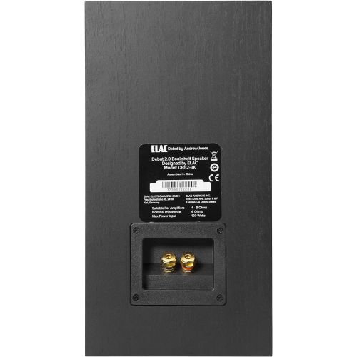  [아마존베스트]-Service-Informationen ELAC Debut B5.2 Shelf Speaker Black Decoration