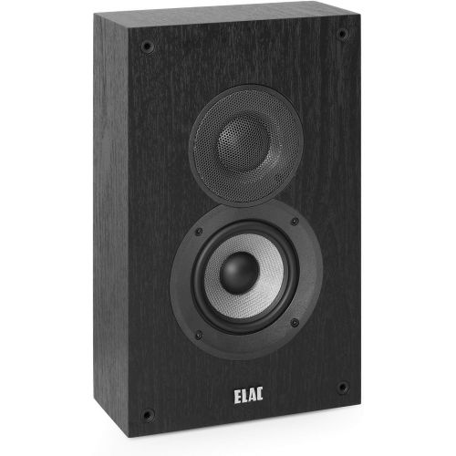  Elac ELAC Debut 2.0 OW4.2 On-Wall Speakers, Black (Pair)