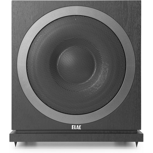  Elac ELAC Debut 2.0 SUB3010 400 Watt Powered Subwoofer, Black