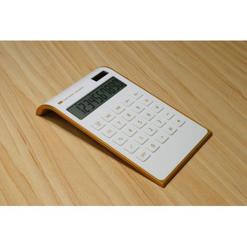  [아마존베스트]ELEAUTO Calculators,10 Digits Dual Powered Desktop Calculator Large LCD Display Slim Calculators