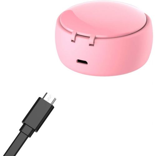  [아마존핫딜][아마존 핫딜] ELECDER Elecder D11 True Wireless Earbuds Bluetooth 5.0 Headphones in Ear with Microphone, IPX5 Waterproof, Charging Case for Workout,Running in-Ear Headphones(Pink)