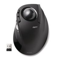 ELECOM M-DT2DRBK Wireless index finger Trackball mouse , EX-G series L size 2.4GHz 8 buttons Black
