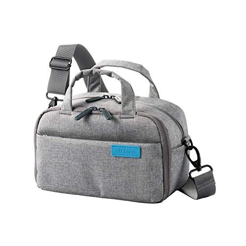  ELECOM off toco 2style Casual Shoulder Bag for Camera [Gray] DGB-S025GY (Japan Import)