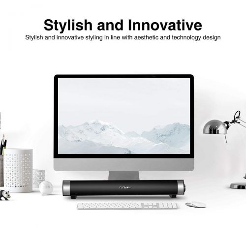  [아마존 핫딜]  [아마존핫딜]ELEGIANT Computer Lautsprecher, Elegante Wired PC Lautsprecher tragbare Stereo USB Lautsprecher Boxen Mini Soundbar Sound Box fuer PC Computer Desktop Notebook Smartphone