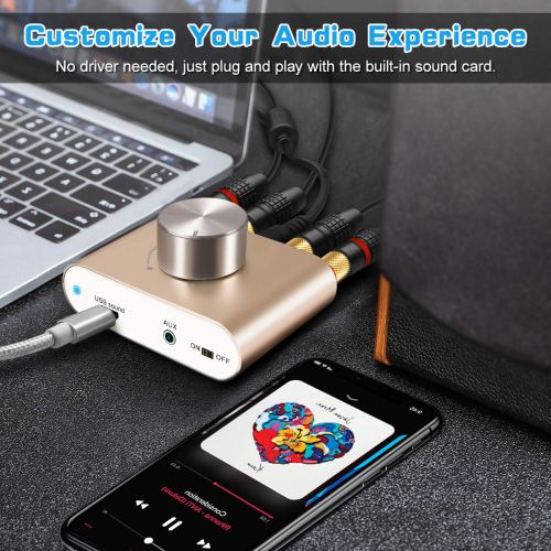  [아마존 핫딜]  [아마존핫딜]ELEGIANT Mini Bluetooth Verstarker HiFi Stereo Audio Wireless Bluetooth Endstufe 50W * 2 Dual Kanal Bluetooth 5.0 Digital Signal Amplifier Aluminiumkoerper mit Netzteil