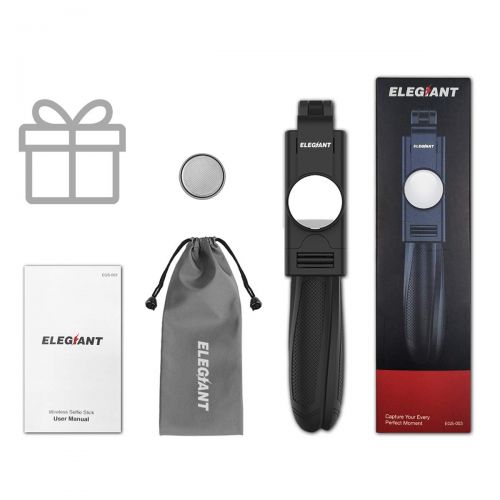  [아마존 핫딜]  [아마존핫딜]ELEGIANT Selfie Stick, Bluetooth Selfiestick Stativ 3 in 1 Selfie-Stange Selfie Stab mit Bluetooth-Fernausloeser Tripod Dreifuss erweiterbar Monopod Wireless 360°drehnbar fuer Smartph