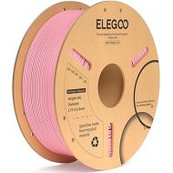 ELEGOO PLA Plus Filament 1.75mm Pink 1KG, PLA+ Tougher and Stronger 3D Printer Filament Pro Dimensional Accuracy +/- 0.02mm, 1kg Spool(2.2lbs) Fits for Most FDM 3D Printers