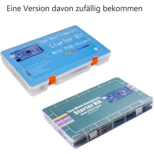  [아마존 핫딜]  [아마존핫딜]ELEGOO Mega2560 Starter Kit fuer Arduino Projekt Ultimate Starter Kit mit Deutschem Tutorial, MEGA2560 R3 Mikrocontroller und viel Elektronik Zubehoere