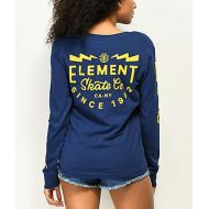 ELEMENT Element Zap Blue Long Sleeve T-Shirt