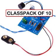 (CLASSPACK OF 10) ELENCO K-23 BURGLAR ALARM DIY KIT AGE 13+ (soldering required)