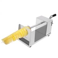 [아마존베스트]ELEOPTION Manual Stainless Steel Twisted Potato Apple Slicer Spiral French Fry Cutter for Tornado Potatoes Making, Manual Tornado Potato Spiral Cutter, Fast Fruit Vegetable Cutter