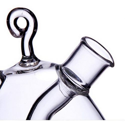  ELETON Kitchen Supplies Cruets Oil Vinegar 2 in 1,Glass Jar, Oil and Vinegar Dispenser