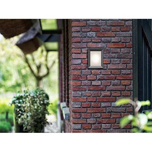  ELHURT Philips myGarden Karp 172939316 Outdoor LED Wall Light Aluminium 6 W Grey