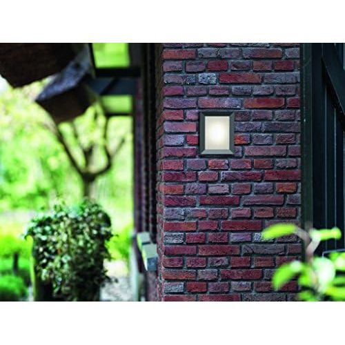  ELHURT Philips myGarden Karp 172939316 Outdoor LED Wall Light Aluminium 6 W Grey