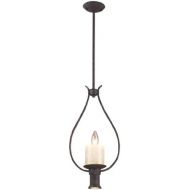 ELK Elk 140041+1 Cambridge 1+1 Light Pendant In Moonlit Rust