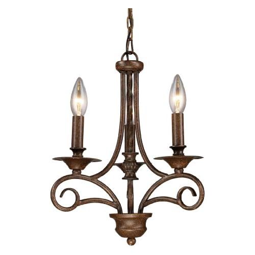  ELK Elk 150413 Gloucester 3-Light Chandelier In Antique Bronze