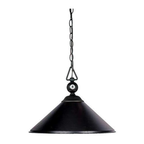  ELK Elk 190-1-Bk-M Designer Classics 3-Light Billiard Light, 14-Inch, Matte Black With Metal Shades