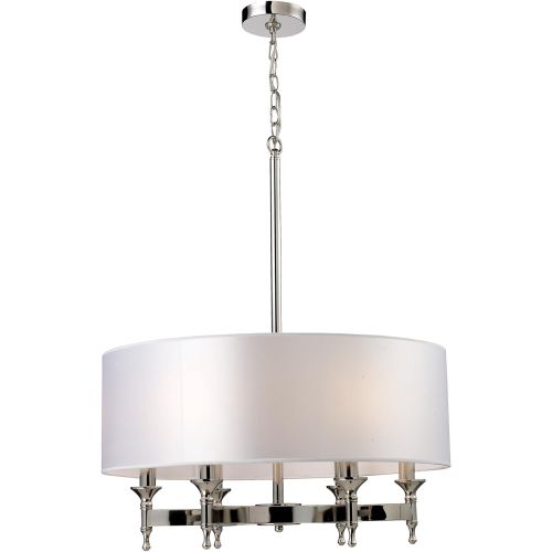  ELK Elk 101626 Pembroke 6-Light Chandelier In Polished Nickel