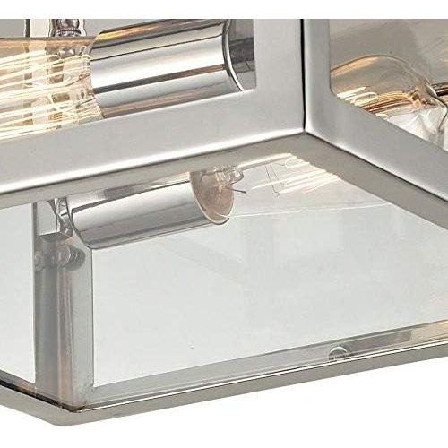  ELK Elk Lighting 312112 Parameters Two Light Semi-Flush, Polished Chrome