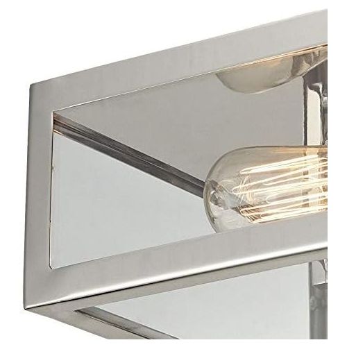  ELK Elk Lighting 312112 Parameters Two Light Semi-Flush, Polished Chrome