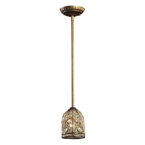  ELK Elk 59721 1-Light Pendant In Dark Bronze