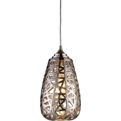  ELK Elk 200641 Nestor 1-Light Pendant In Chrome