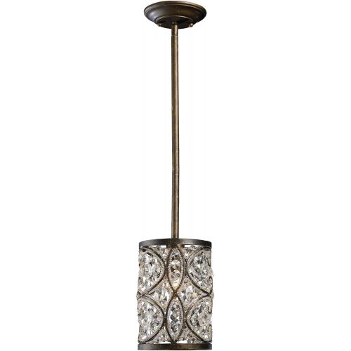  ELK Elk 112851 Amherst 1-Light Pendant In Antique Bronze