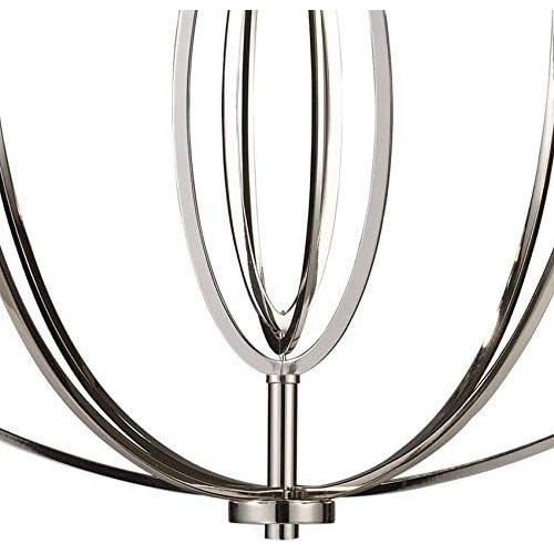  ELK Elk 101216 Dione 6-Light Chandelier In Polished Nickel