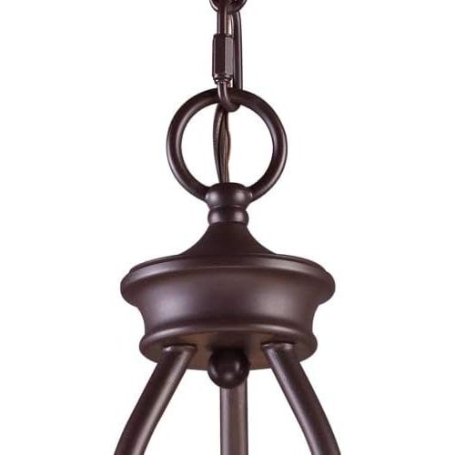  ELK Elk 61031-3 Medford 3-Light Chandelier, 19-Inch, Oiled Bronze