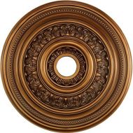 ELK Elk M1012AB English Study Ceiling Medallion, 24-Inch, Antique Bronze Finish